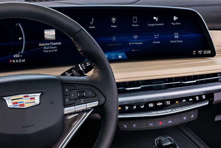 Google Built - In en tu camioneta compacta de lujo, Cadillac XT4 2025