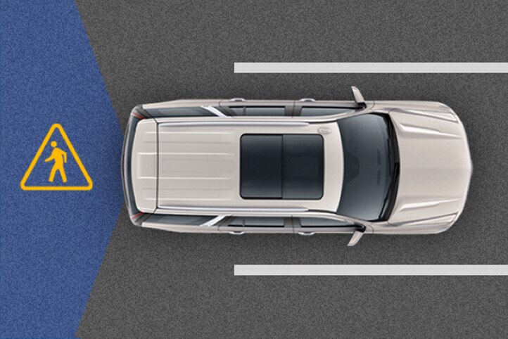 Detección de peatones y freno frontal/trasero en tu nueva Cadillac Escalade 2025, camioneta de lujo