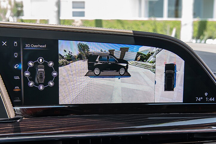 Cámara 360 HD en la nueva Cadillac Escalade 2025, camioneta de lujo