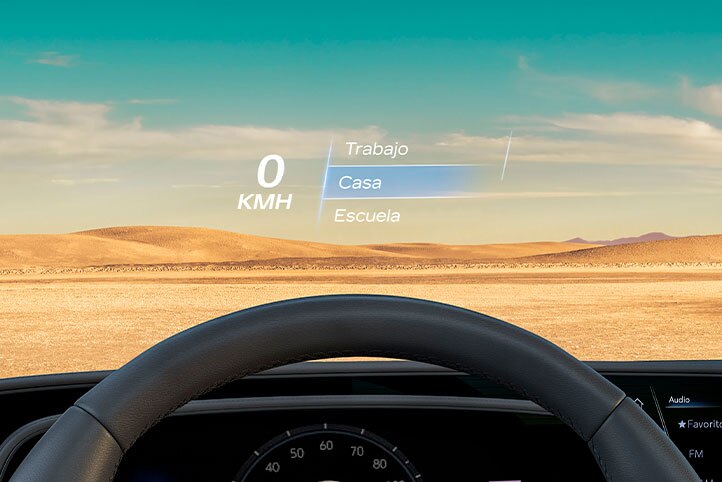 Head-up display en tu camioneta de lujo, nueva Cadillac Escalade 2025